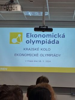 Krajské kolo Ekonomické olympiády 2024