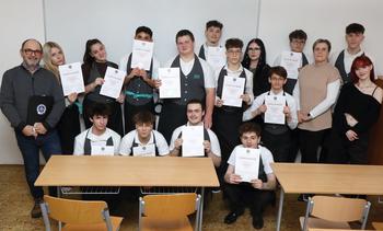 Žáci získali nové dovednosti i prestižní certifikát