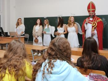 Čerti, andělé a Mikuláš opět navštívili naši školu